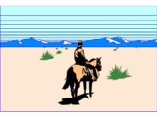 Sticker Custom Preview Image #013859 Americana Symbols History Cowboy1