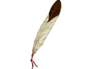 Sticker Custom Preview Image #013922 Americana Symbols History Feather5