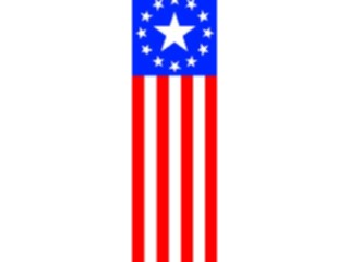 Sticker Custom Preview Image #013948 Americana Symbols History Flag17