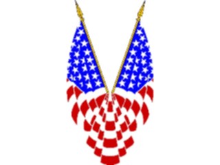 Sticker Custom Preview Image #013969 Americana Symbols History Flag38