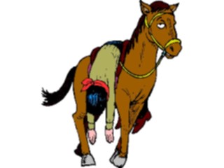 Sticker Custom Preview Image #014235 Americana Symbols History Native Americanon Horse1