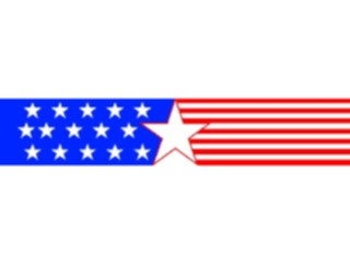 Sticker Custom Preview Image #014263 Americana Symbols History Patriotic Banner8
