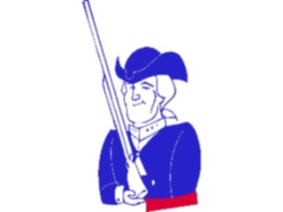 Sticker Custom Preview Image #014320 Americana Symbols History Soldier1
