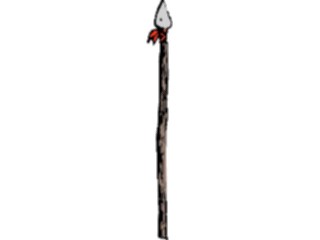 Sticker Custom Preview Image #014324 Americana Symbols History Spear2