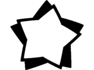 Sticker Custom Preview Image #014333 Americana Symbols History Star Frame2