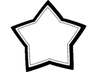 Sticker Custom Preview Image #014334 Americana Symbols History Star Frame3