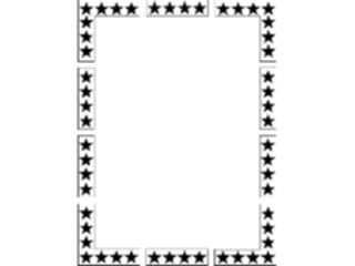 Sticker Custom Preview Image #014335 Americana Symbols History Star Frame4