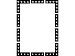 Sticker Custom Preview Image #014337 Americana Symbols History Star Frame6