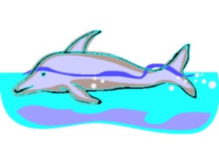 Sticker Custom Preview Image #015065 Animals Aquatic Dolphin21