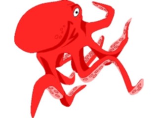 Sticker Custom Preview Image #015588 Animals Aquatic Octopus05