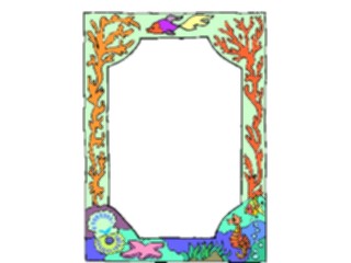 Sticker Custom Preview Image #015662 Animals Aquatic Sea Life Frame