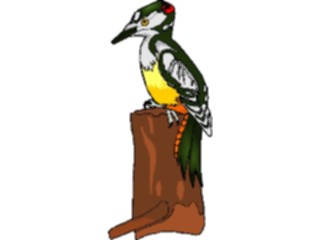 Sticker Custom Preview Image #016152 Animals Birds Bird110