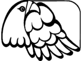 Sticker Custom Preview Image #016282 Animals Birds Bird Design1