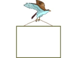 Sticker Custom Preview Image #016294 Animals Birds Bird Frame2