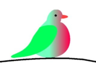 Sticker Custom Preview Image #016314 Animals Birds Bird Perched08
