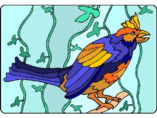 Sticker Custom Preview Image #016381 Animals Birds Bird Perched75