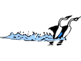 Sticker Custom Preview Image #016431 Animals Birds Birdson Water