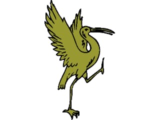 Sticker Custom Preview Image #016497 Animals Birds Crane05