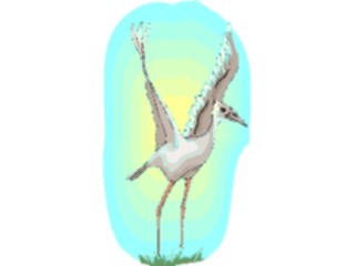 Sticker Custom Preview Image #016501 Animals Birds Crane09