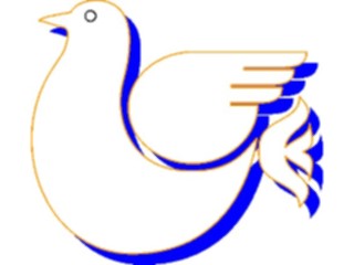 Sticker Custom Preview Image #016529 Animals Birds Dove01