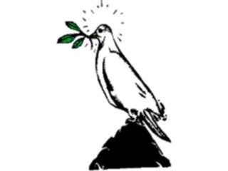 Sticker Custom Preview Image #016542 Animals Birds Dove14