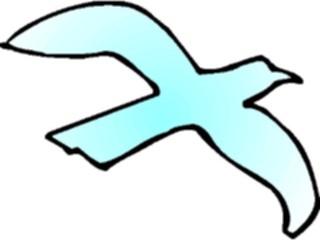 Sticker Custom Preview Image #016551 Animals Birds Dove Flying6
