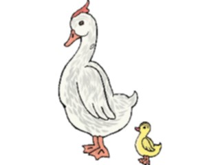 Sticker Custom Preview Image #016632 Animals Birds Duck Duckling