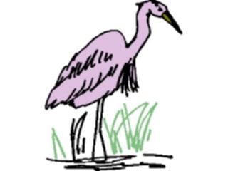 Sticker Custom Preview Image #016749 Animals Birds Egret2