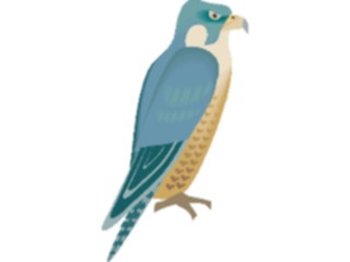 Sticker Custom Preview Image #016758 Animals Birds Falcon03