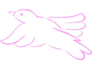Sticker Custom Preview Image #016820 Animals Birds Flying06