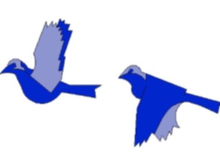 Sticker Custom Preview Image #016827 Animals Birds Flying13