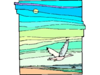 Sticker Custom Preview Image #016832 Animals Birds Flying18