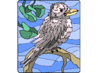 Sticker Custom Preview Image #016963 Animals Birds Kookaburra3
