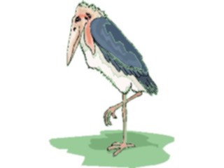 Sticker Custom Preview Image #016975 Animals Birds Marabou Stork2