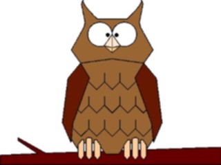 Sticker Custom Preview Image #017014 Animals Birds Owl01