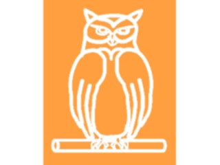 Sticker Custom Preview Image #017056 Animals Birds Owl43