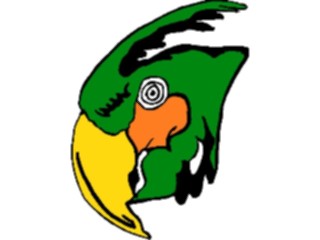 Sticker Custom Preview Image #017071 Animals Birds Parrot04
