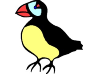 Sticker Custom Preview Image #017184 Animals Birds Puffin02