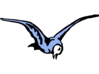 Sticker Custom Preview Image #017226 Animals Birds Seagull06