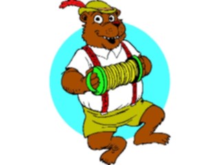 Sticker Custom Preview Image #017732 Animals Cartoons Bear German