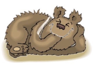 Sticker Custom Preview Image #017739 Animals Cartoons Bear Happy2
