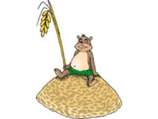 Sticker Custom Preview Image #017755 Animals Cartoons Bearon Mound