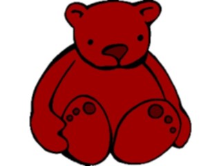 Sticker Custom Preview Image #017772 Animals Cartoons Bear Sitting1