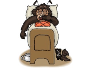 Sticker Custom Preview Image #017840 Animals Cartoons Bedbug