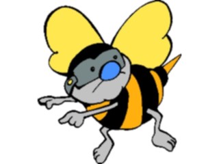 Sticker Custom Preview Image #017843 Animals Cartoons Bee03