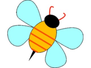 Sticker Custom Preview Image #017853 Animals Cartoons Bee13