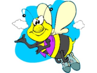 Sticker Custom Preview Image #017860 Animals Cartoons Bee20