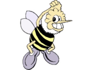 Sticker Custom Preview Image #017869 Animals Cartoons Bee Champion