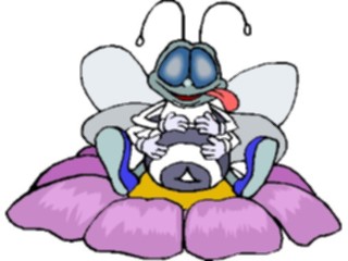 Sticker Custom Preview Image #017884 Animals Cartoons Bee Stuffed