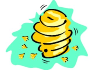 Sticker Custom Preview Image #017886 Animals Cartoons Beehive